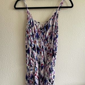 Lavender Brown romper, size XS